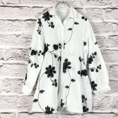 花柄シャツレディース