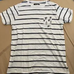 Tシャツ　Mサイズ　ボーダー