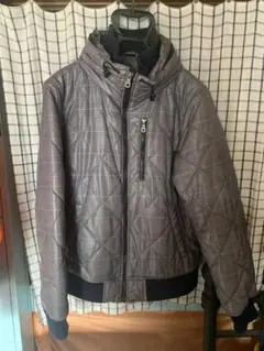 Louis Chavlon チェック柄ダウンジャケット L