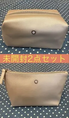 【未開封】ブルガリアメニティポーチ2個セット　エミレーツビジネスアメニティ
