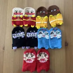 【未記名】ベビー靴下 アンパンマンキャラクター 5足セット　9〜14cm