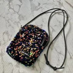 niko and…／お財布スパンコールショルダーバッグ