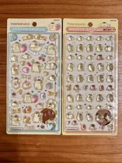 【正規品】ボンボンドロップシール通常＆mini ポムポムプリン2種