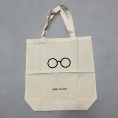 Aigan Co.,Ltd. 眼鏡ロゴ トートバッグ