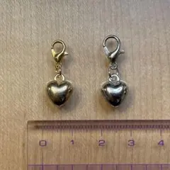 ブレスレット用ハートのチャーム　バラ売り