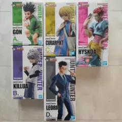 HUNTER×HUNTER DAY OF DEPARTURE フィギュア 5個