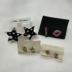 スター リップ 口紅 Love ピアス 4点セット