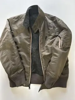 【beams】オリーブグリーン リバーシブルジャケット