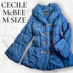 CECIL McBEE セシルマクビーコート M ブルー Y2K かわいい