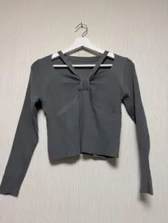 Doula Doula グレー 長袖 トップスレディース未使用