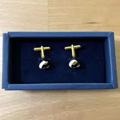 크리켓 크리켓 커프링크 커프스 단추 (골드 케이스 포함)