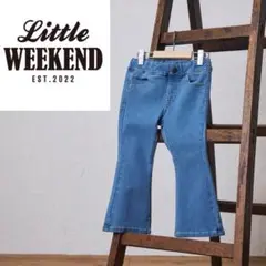 Little WEEKEND フレアパンツ デニム しまむら きえさんコラボ