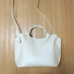 ロペピクニック　オフホワイト ショルダーバッグ　トートバック