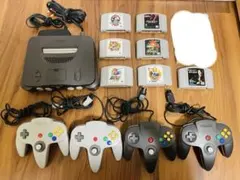 【土日限定大幅値下】動確済NINTENDO64＋ソフト7本＋メモリー拡張パック