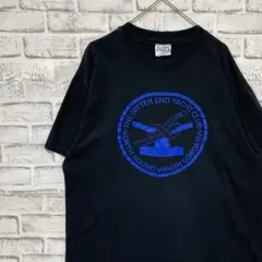 USA製90sヴィンテージTシャツ！シングルステッチ　ブラック半袖古着XL 25