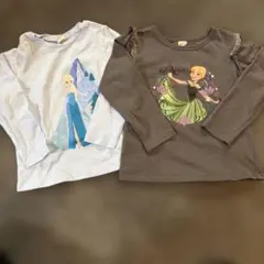 アナ　エルサ　ロンT セット 110cm リトシー