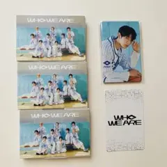 AHOF WHO WE ARE QR ver. 3個セット（トレカ付）