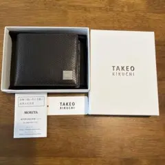 『新品』TAKEO KIKUCHI 折り財布　ブラウンのサムネイル