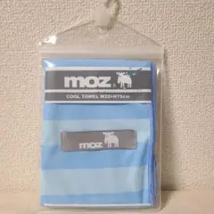moz COOL TOWEL ブルー ボーダー柄のサムネイル