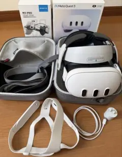 Meta Quest 3＋BOBOVR M3 Proストラップ＋キャリングケースのサムネイル