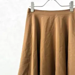 23区 ひざ丈スカート フレア シンプル 裏地付き きれいめ 上品