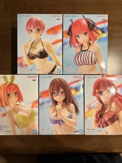 五等分の花嫁 Celestialvivi5体セット 一花、二乃、三玖、四葉、五月