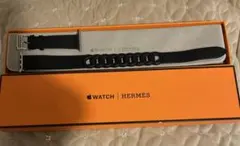 アップルウォッチエルメス41mm グルメットドゥブルトゥール　黒