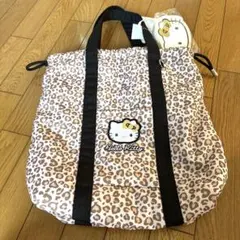 アベイル キティ ヒョウ柄 ゼブラ柄 保冷バック エコバック しまむら