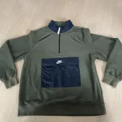 ハーフジップ ボア