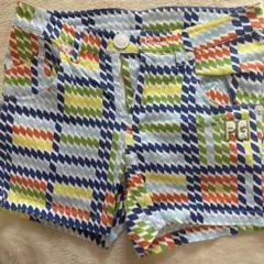 PEARLY GATES マルチカラーショートパンツ サイズ1