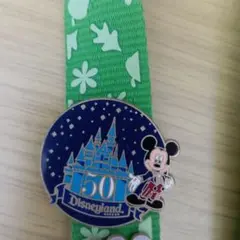 ディズニーランド50周年記念ピンバッジセット
