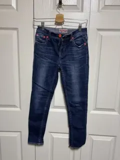 RODEO CROWNS スキニーデニム インディゴブルー 25inc