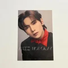 ATEEZ NOT OKAY クリアポストカード　ヨサン