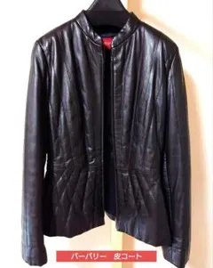 黒　レザー　ジャケットのサムネイル