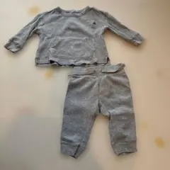 baby GAP オーガニックコットン長袖セットアップ　6-12M(70)
