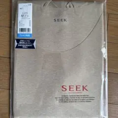 SEEK ボートネックTシャツ スキンベージュ M