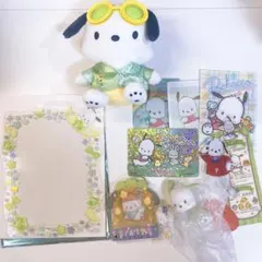 【11点】サンリオ　ポチャッコ　グッズ　キーホルダー　アクリルスタンド　カード
