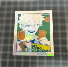 【僕のヒーローアカデミア】オーロラステッカーコレクション　爆豪勝己C