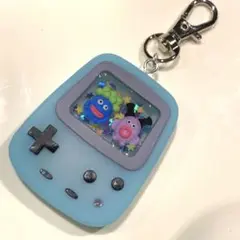 ［r05］ゲーミングレジンキーホルダー　ブルー