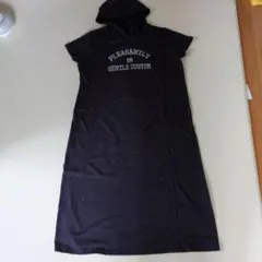 授乳服 　ワンピース　フード付き