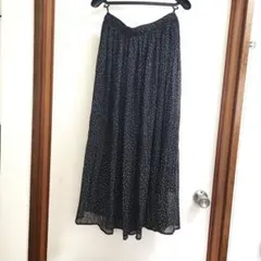 chocol raffine robe 　黒色　水玉　ロングスカ―トのサムネイル