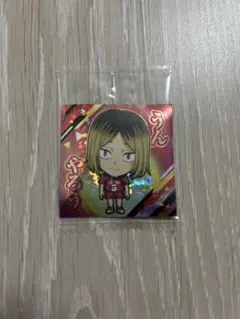 ハイキューシール ウエハース HQ1-28排球レア・極 孤爪研磨