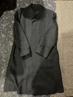 トロージャン　ウールコート　グレー　ラグランスリーブ　ロングコート