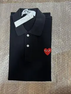 PLAY COMME des GARCONS ポロシャツ ブラックMのサムネイル