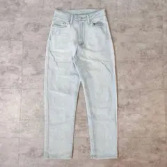 vintage90's ライトブルー ストレートデニム 古着