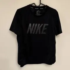 【美品】NIKE DRI-FITトレーニング・ランニング用トップス Lブラック