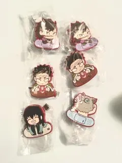 鬼滅の刃　ばんちょうこう　ヘアクリップ　弍　時透無一郎　他　6点セット