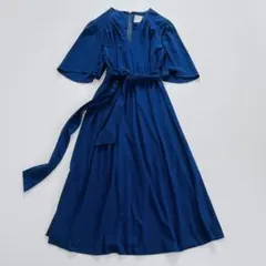 美品＊ユナイテッドアローズ C フィットシャツワンピースロイヤル