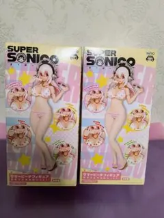 すーぱーそに子 サマービーチフィギュア カラフルマカロンver セット