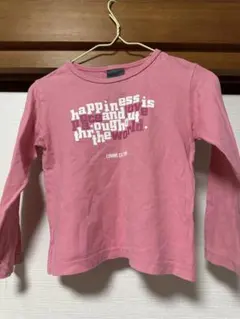 女の子服 COMME CA ISM ピンク 長袖カットソー 100cm